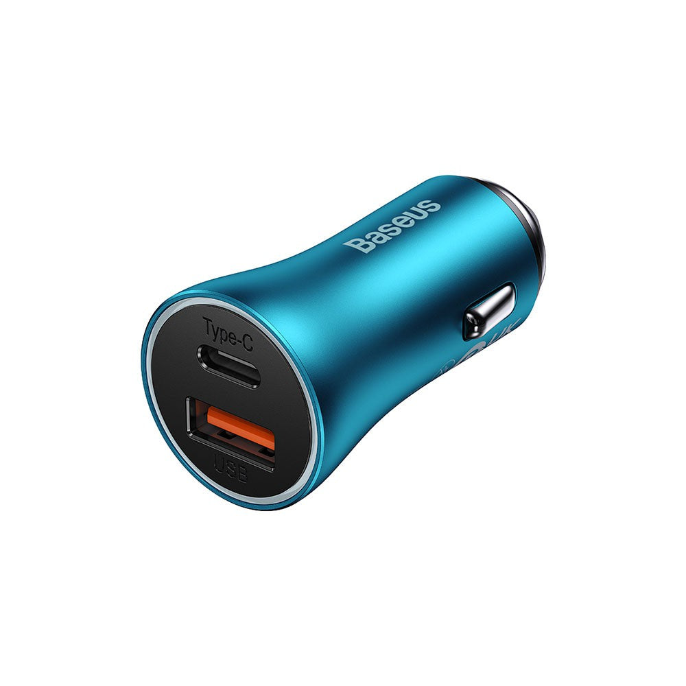 Baseus Car Charger Golgen Contactor Max-USB+Type U+C 60W