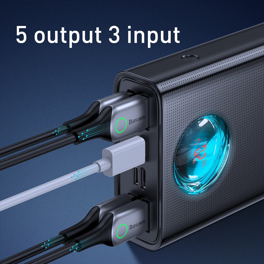 Baseus Amblight Digital Display Fast Charge Power Bank 30000mAh 65W QC3.0 PPLG000101