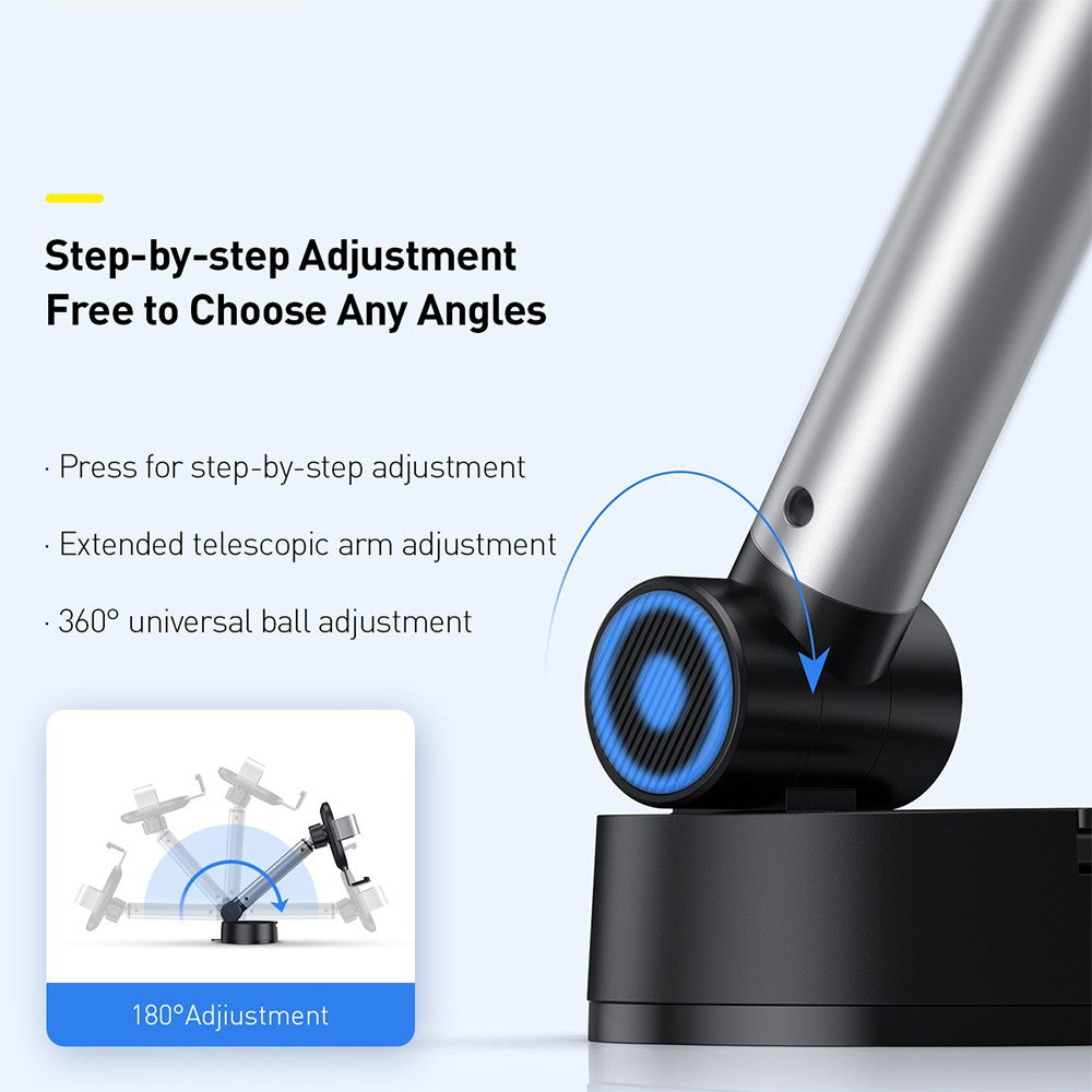 Baseus Simplism Gravity Car Mount Holder With Suction Base-Black