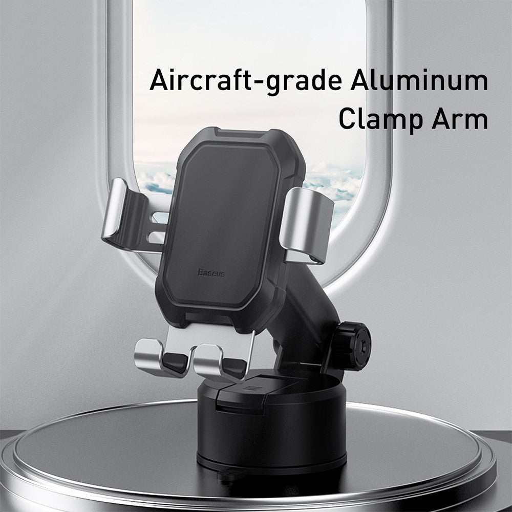Baseus Tank Gravity Car mount Holder with Suction Base-Black