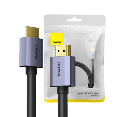 Baseus High Definition Series Graphene HDMI to HDMI 4K Adapter Cable 1.5/2/5M-Black