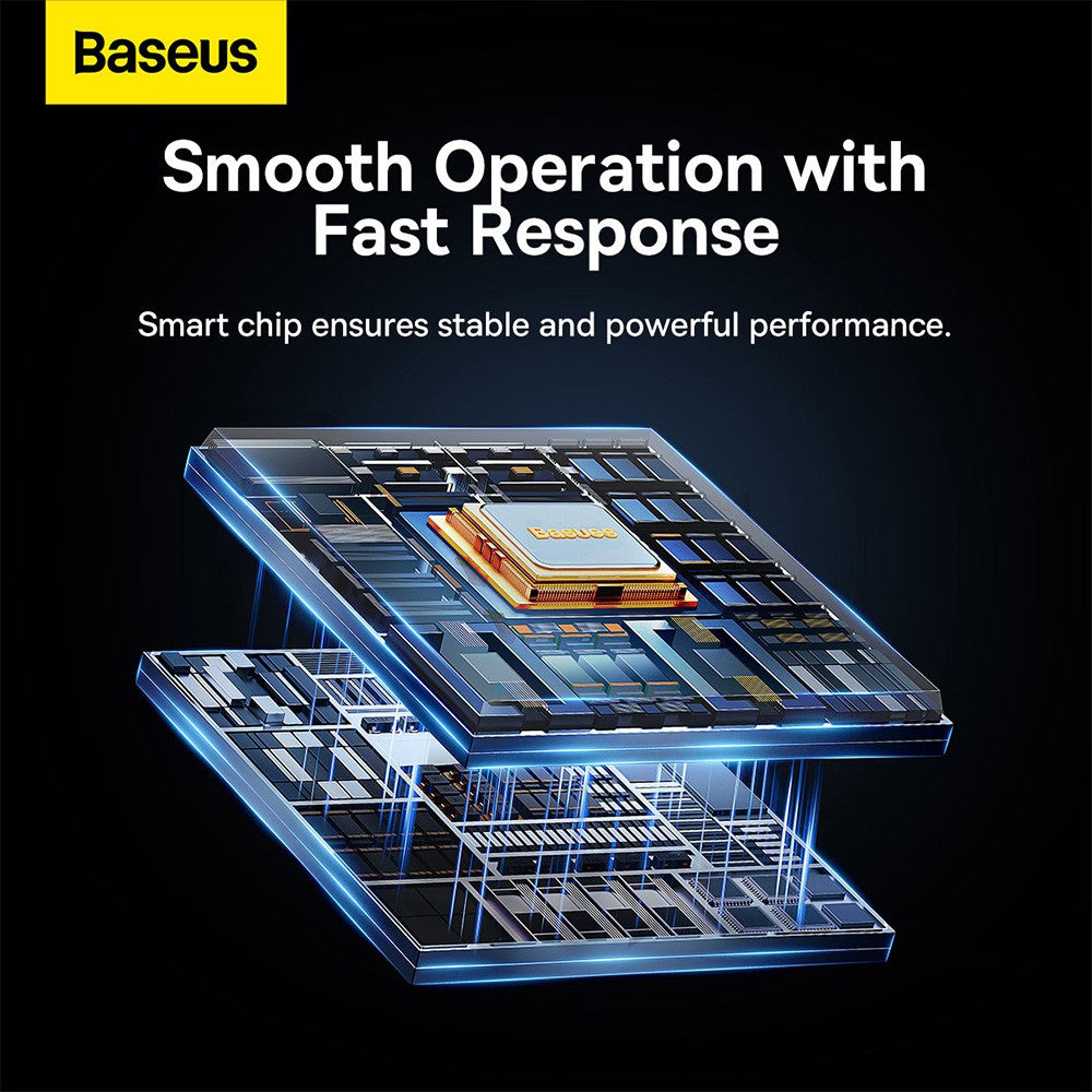 Baseus PioneerJoy 4-Port Type-C HUB Adapter (Type-C to USB3.0*4)-Gray