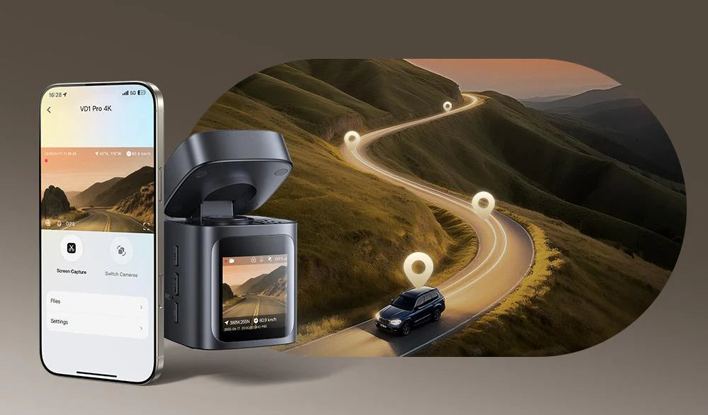 Dashcam Safety Made Easy With the Baseus PrimeTrip VD1 Pro
