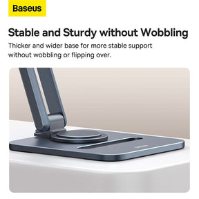 Baseus Desktop Biaxial Foldable Metal Stand (for Tablets) Space Grey