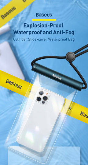 Baseus AquaGlide Waterproof Phone Pouch with Cylindrical Slide
