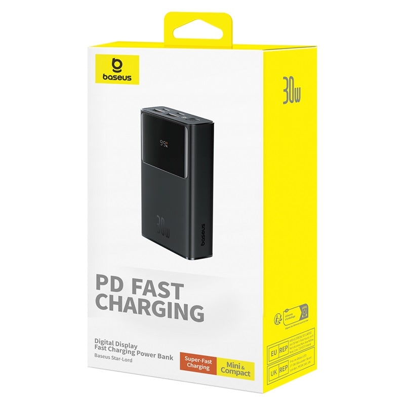 Baseus Star-Lord Digital Display Fast Charging Power Bank 10000mAh 30W