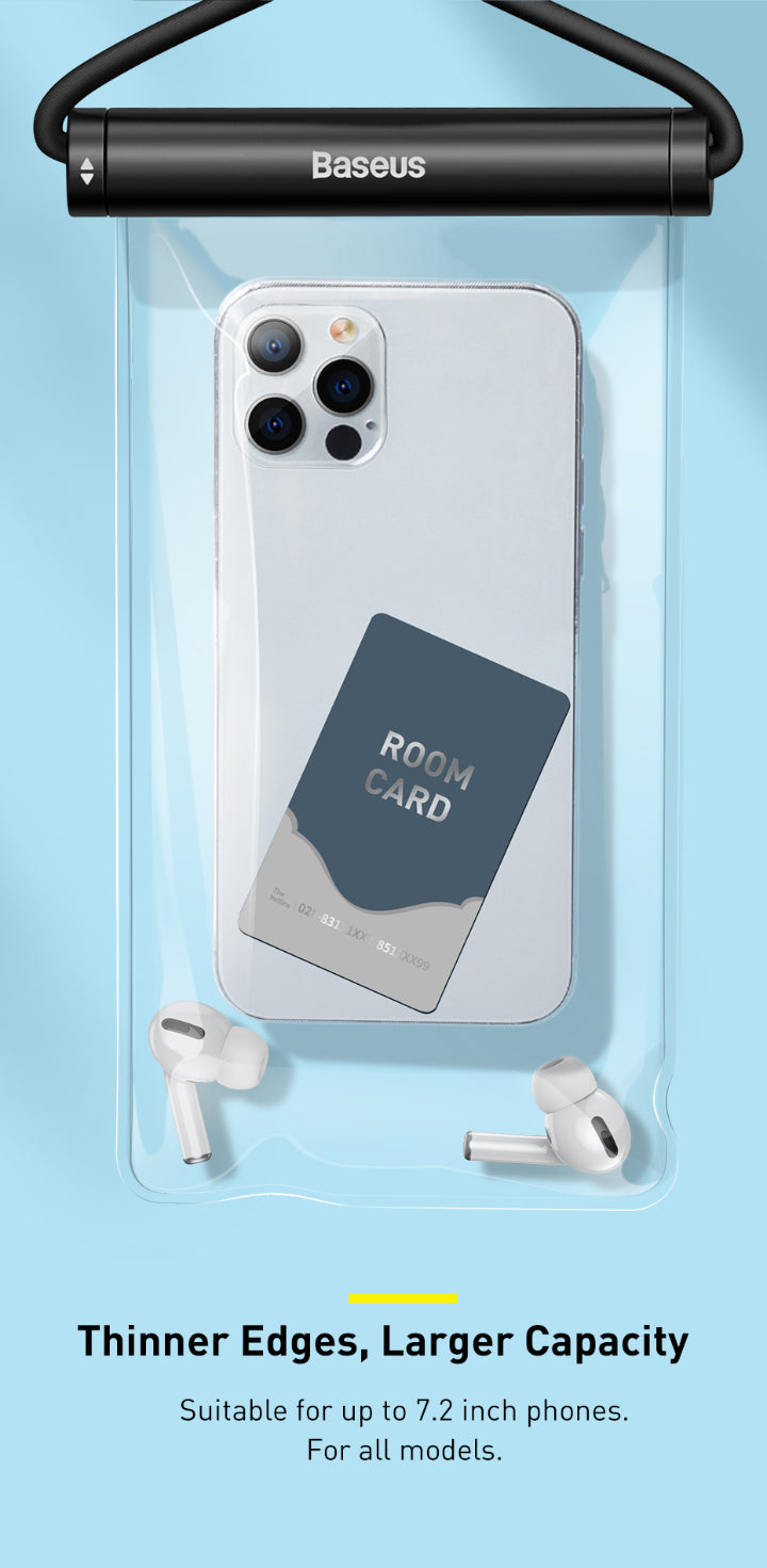 Baseus AquaGlide Waterproof Phone Pouch with Cylindrical Slide
