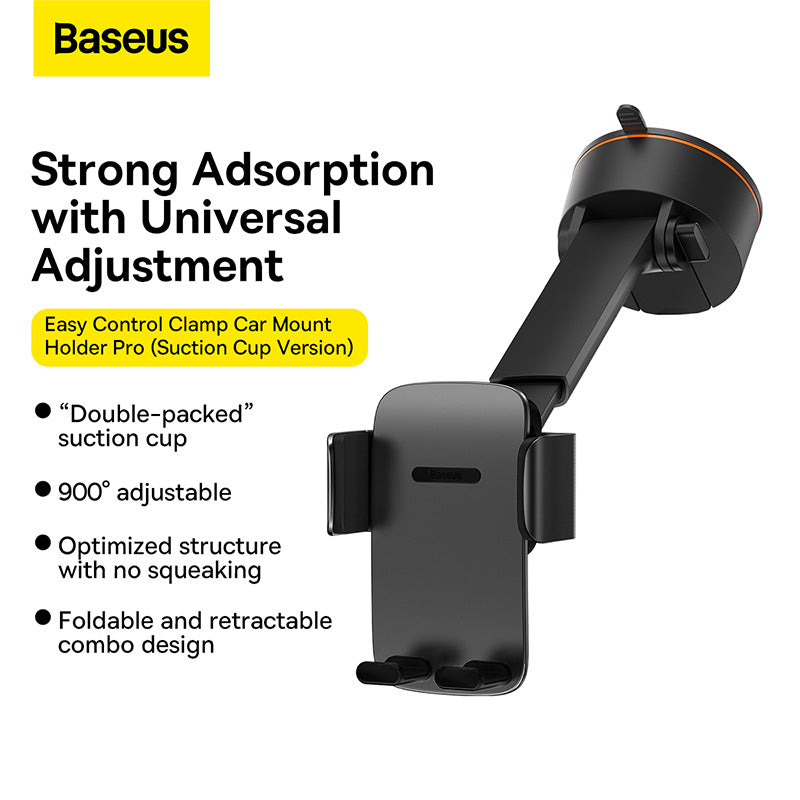 Baseus Easy Control Clamp Car Mount Holder Pro (Suction Cup Version)