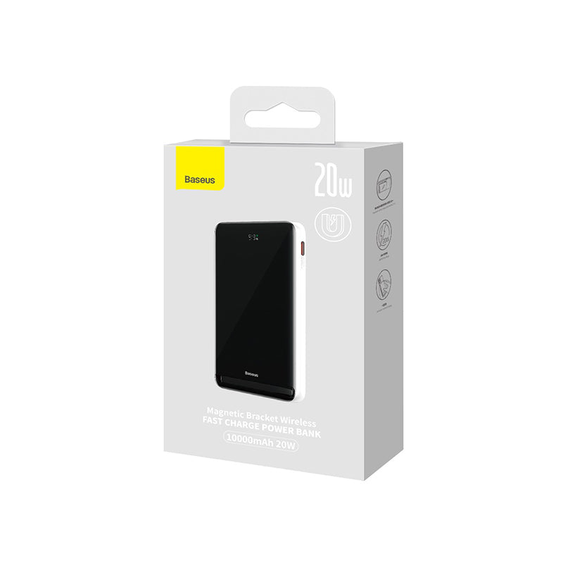 Baseus Magnetic Bracket Wireless Fast Charge Power Bank 10000mAh 20W