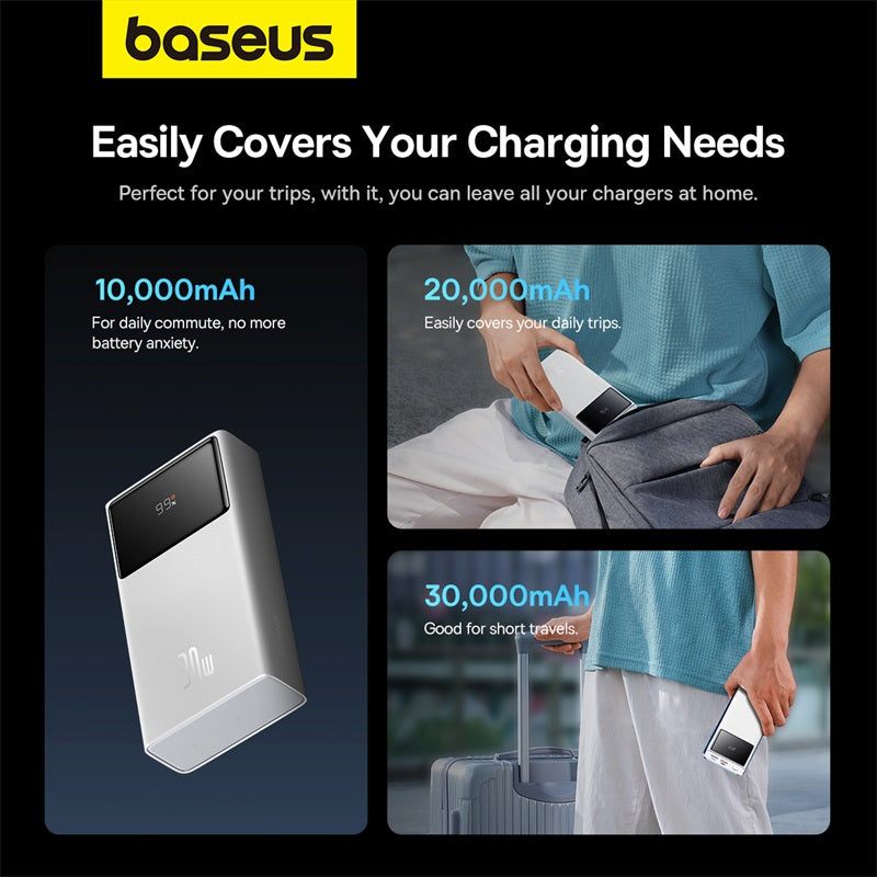 Baseus Star-Lord Digital Display Fast Charging Power Bank 20000mAh 30W
