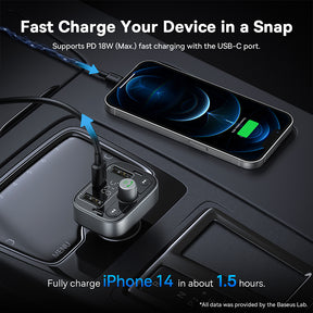Baseus S-09 Pro Series Car FM Transmitter