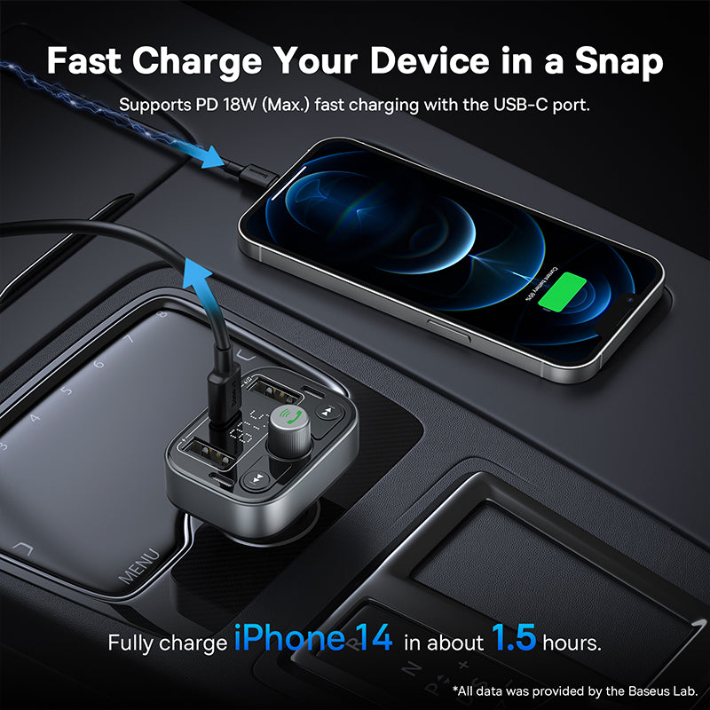 Baseus S-09 Pro Series Car FM Transmitter