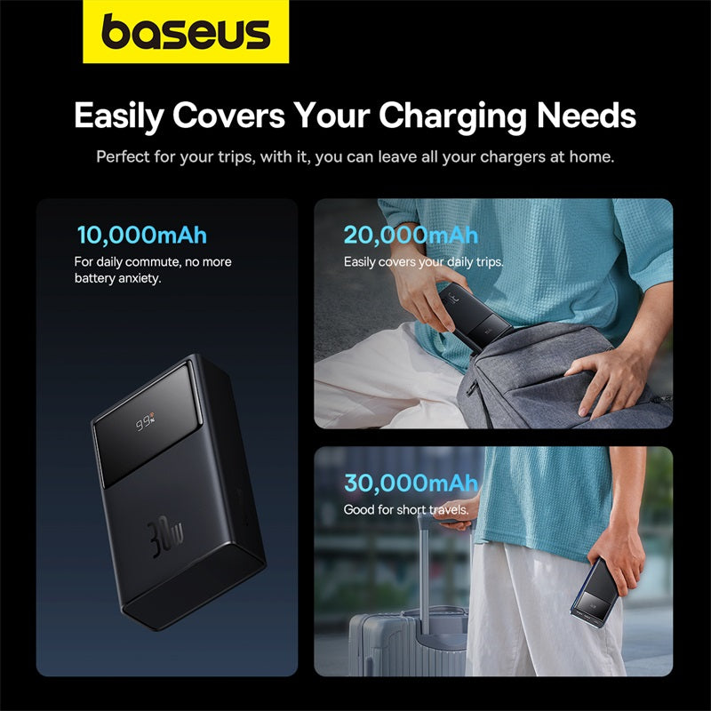 Baseus Star-Lord Digital Display Fast Charging Power Bank 10000mAh 30W