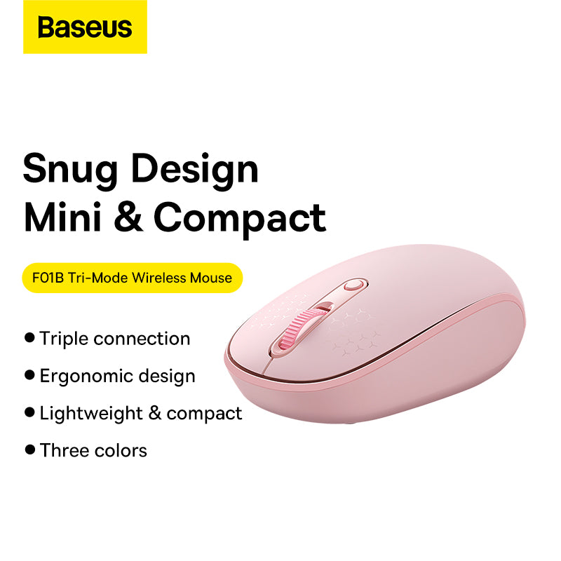 Baseus F01B Tri-Mode Wireless Mouse