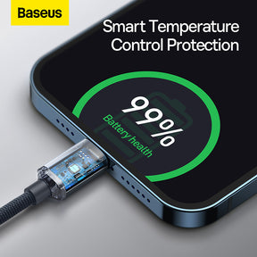 Baseus Crystal Shine Fast Charging Cable Type-C to iP 20W