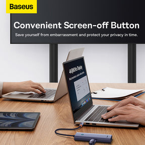 Baseus Flite Series 5-Port HUB Docking Station(Type-C to HDMI4K@30Hz*1+USB 3.0*4)