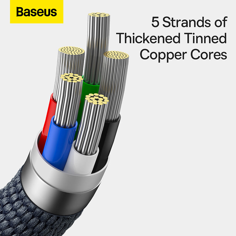 Baseus Crystal Shine Fast Charging Cable Type-C to iP 20W