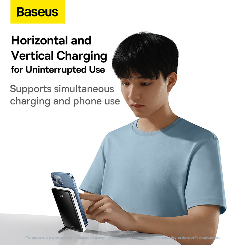Baseus Magnetic Bracket Wireless Fast Charge Power Bank 10000mAh 20W