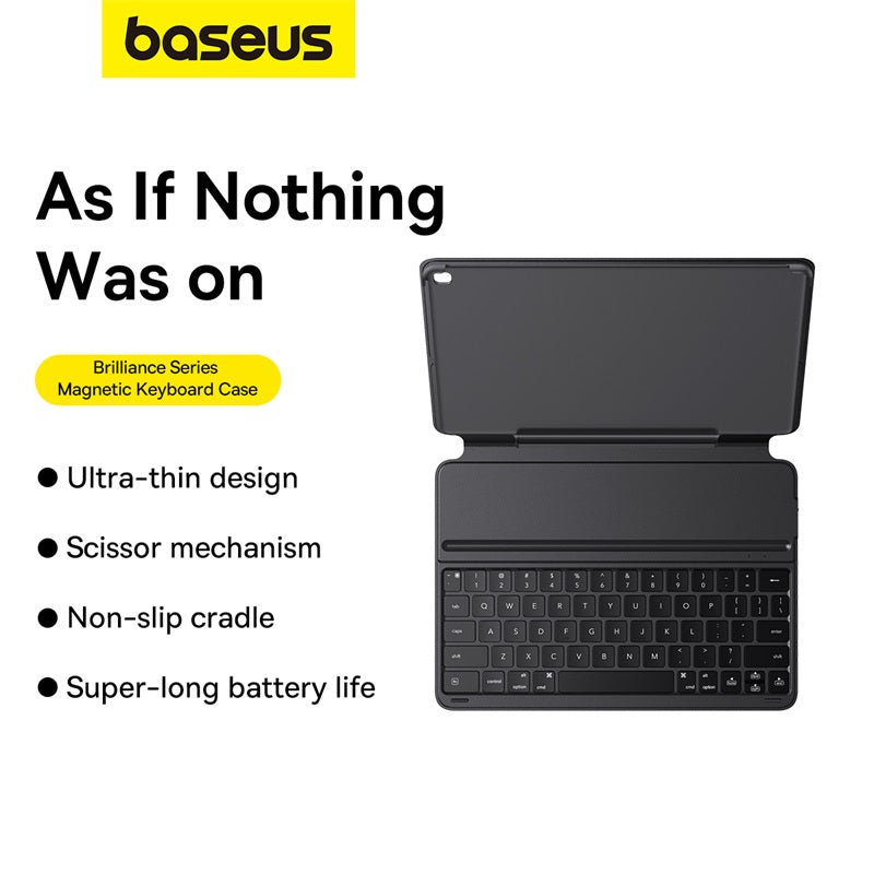 Baseus Brilliance Series Magnetic Keyboard Case for iPad