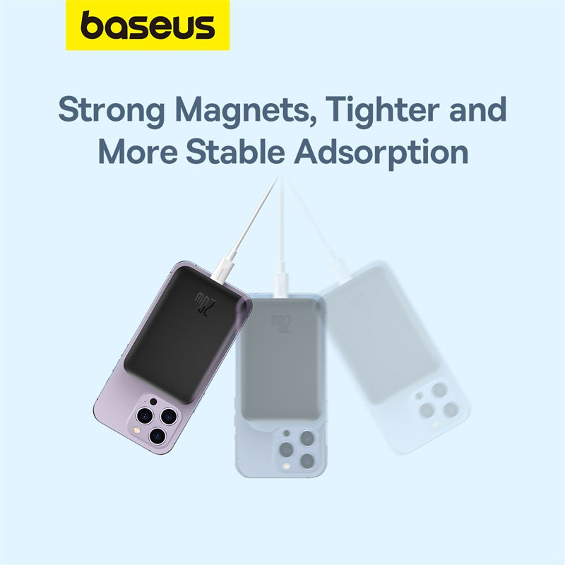 Baseus Magnetic Mini Air Wireless Fast Charge Power Bank 6000mAh 20W