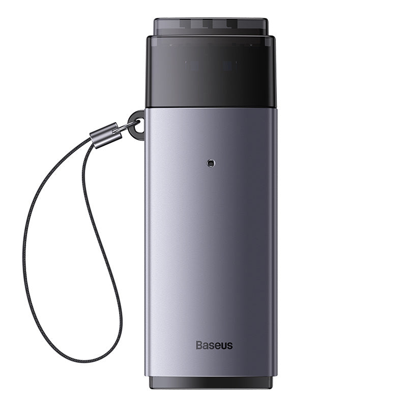 Baseus Lite Series USB-A  to SD/TF Card Reader  Grey