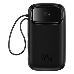 Baseus Qpow2 Dual-Cable Digital Display Fast Charge Power Bank 10000mAh 22.5W