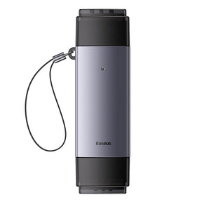 Baseus Lite Series USB-A & Type-C  to SD/TF Card Reader  Grey
