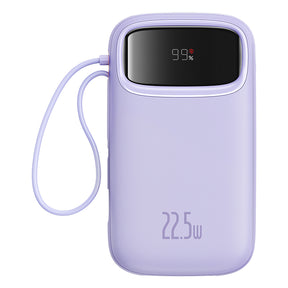 Baseus Qpow2 Dual-Cable Digital Display Fast Charge Power Bank 10000mAh 22.5W