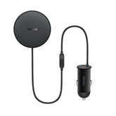 Baseus CW01 Magnetic Wireless Charging Car Mount 40W (Wireless Charging 15W+Tpye-C 25W) Claw Editon Cluster Black