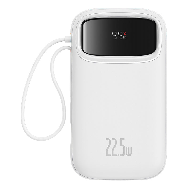 Baseus Qpow2 Dual-Cable Digital Display Fast Charge Power Bank 10000mAh 22.5W