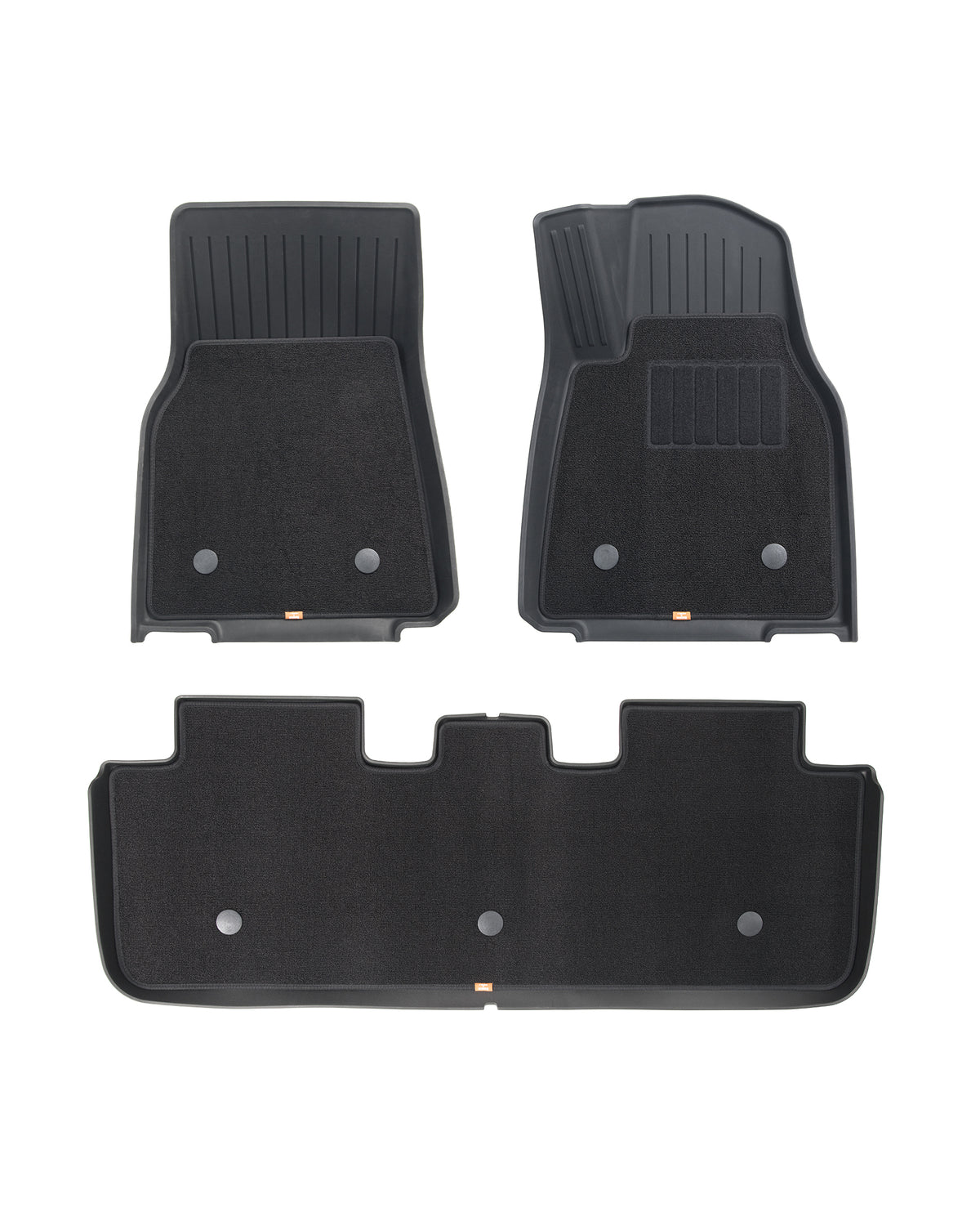 Baseus T-Space Series 6-Piece Floor Mat for Tesla Model Y Polypropylene Cluster