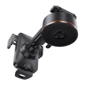 Baseus Wisdom Auto Alignment Car Mount Wireless Charger QI 15W (Suction Base)
