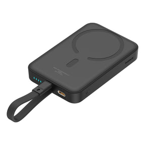 Baseus Magnetic Mini Power Bank 10000mAh 20W with Built-in Lighting Cable