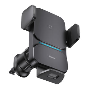 Baseus Wisdom Auto Alignment Car Mount Wireless Charger (QI 15W) (Air Outlet Base)