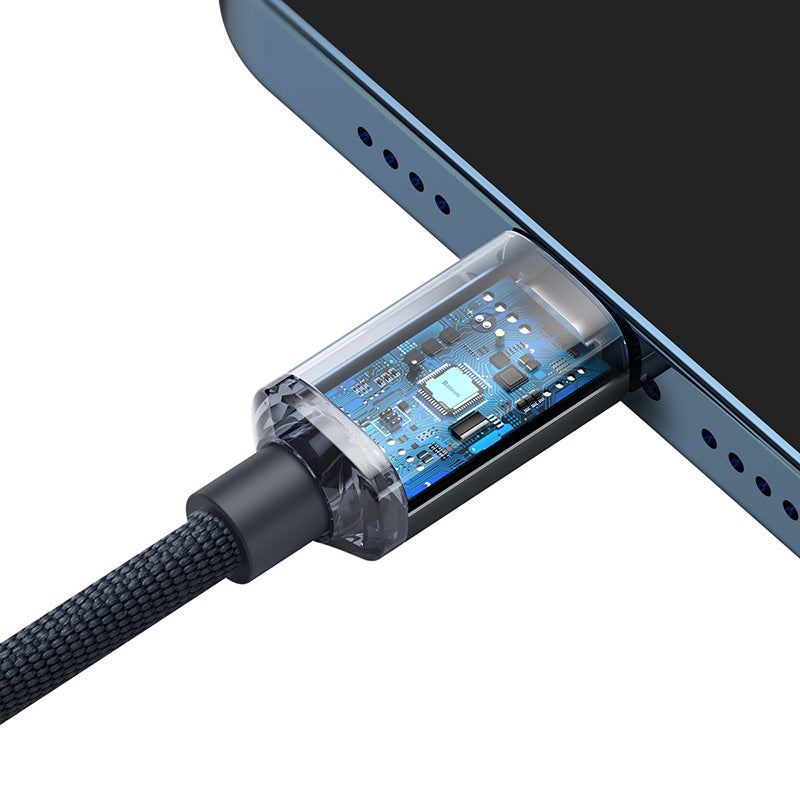 Baseus Crystal Shine Fast Charging Cable Type-C to iP 20W