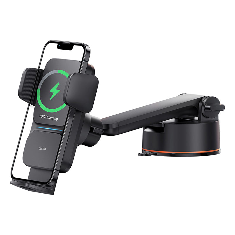 Baseus Wisdom Auto Alignment Car Mount Wireless Charger QI 15W (Suction Base)