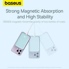 Baseus Magnetic Mini Air  Wireless Fast Charge Power Bank 10000mAh 20W