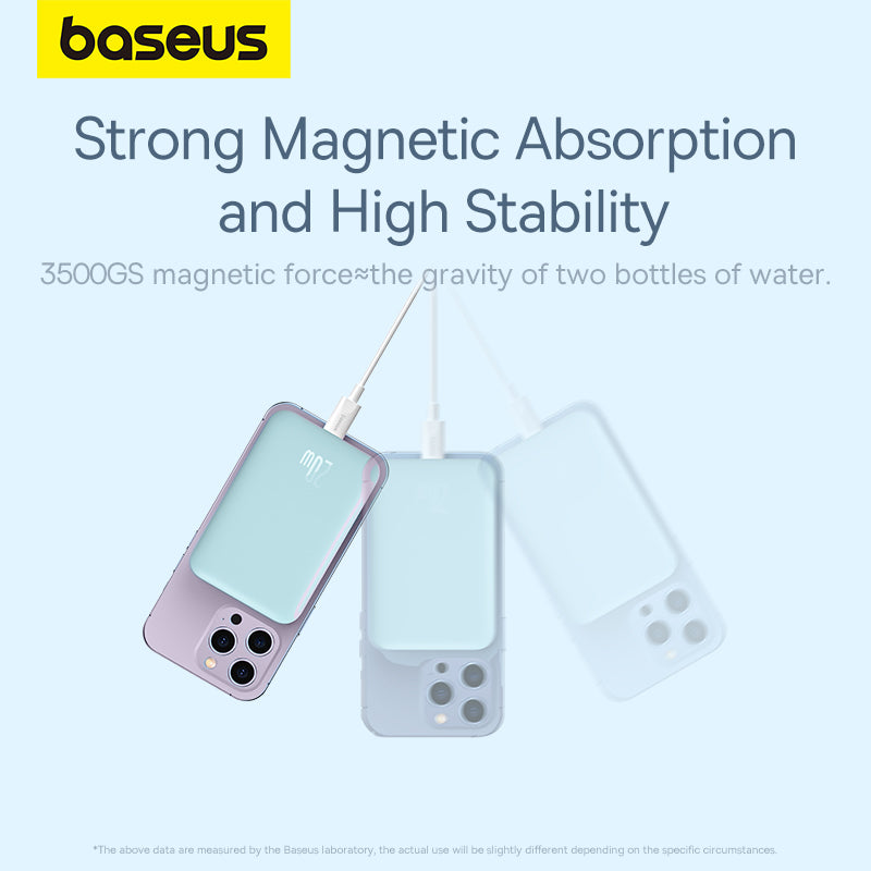 Baseus Magnetic Mini Air  Wireless Fast Charge Power Bank 10000mAh 20W