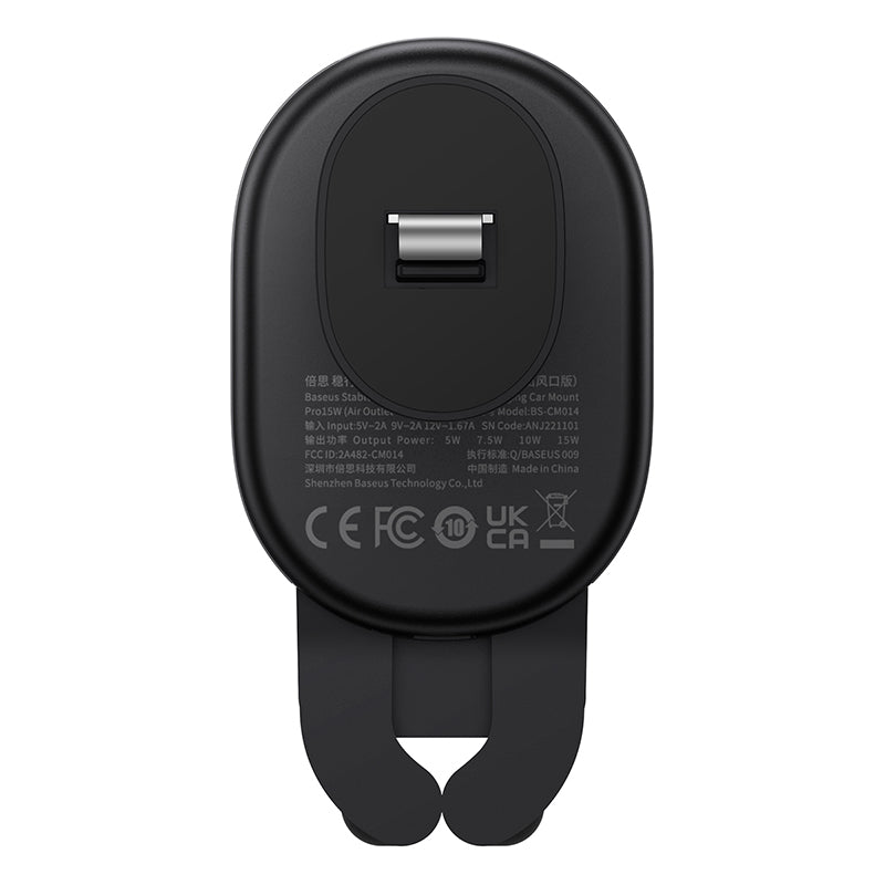 Baseus Stable Gravitational Wireless Charging Car Mount Pro 15W (Air Outlet Version)