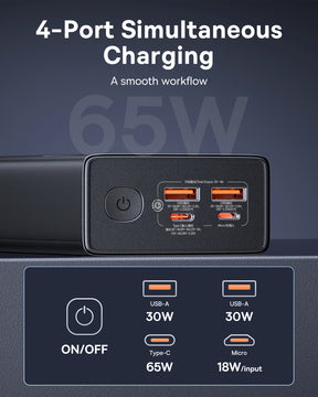 Baseus Star-Lord Digital Display Fast Charging Power Bank 30000mAh 65W