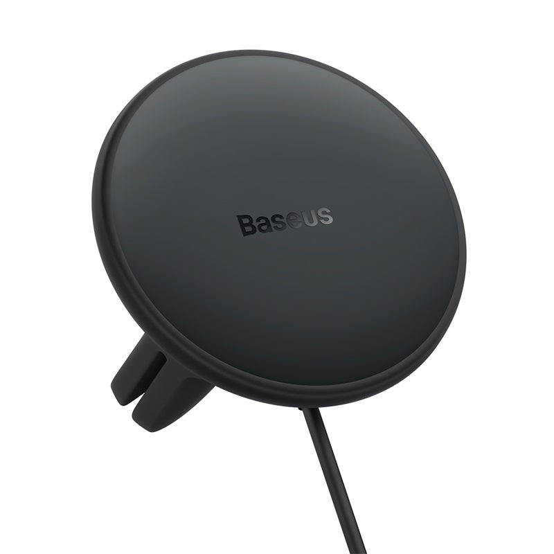 Baseus CW01 Magnetic Wireless Charging Car Mount 40W (Wireless Charging 15W+Tpye-C 25W) Claw Editon Cluster Black