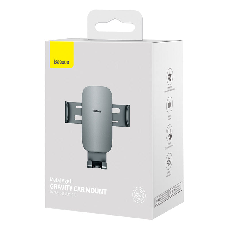 Baseus Metal Agell Gravity Car Mount (Air Outlet Version)
