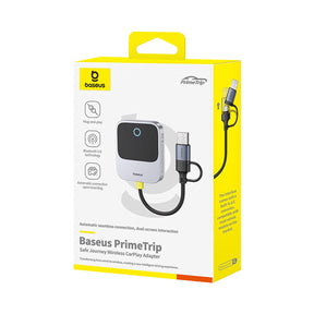 OS-Baseus SafeJourney Series Wireless CarPlay Adapter Space Grey