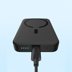 Baseus Magnetic Mini Wireless Fast Charge Power Bank 10000mAh 20W（With Baseus Simple wiring Type-C to Type-C 60W（20V/3A）30cm)