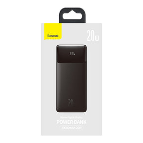Baseus Bipow Digital Display Fast Charge Power Bank 20000mAh 30W