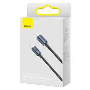 Baseus Crystal Shine Fast Charging Cable Type-C to Type-C 100W