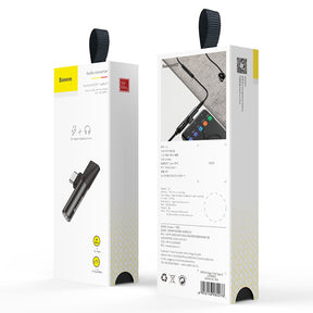Baseus L41 Type-C (input) for Type-C Female Connectors + 3.5 mm Female Connector Adapters