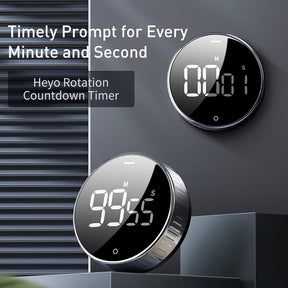 Baseus heyo rotation countdown timer Black