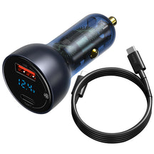 Baseus Particular Digital Display QC+PPS Dual Quick Charger Car Charger 65W