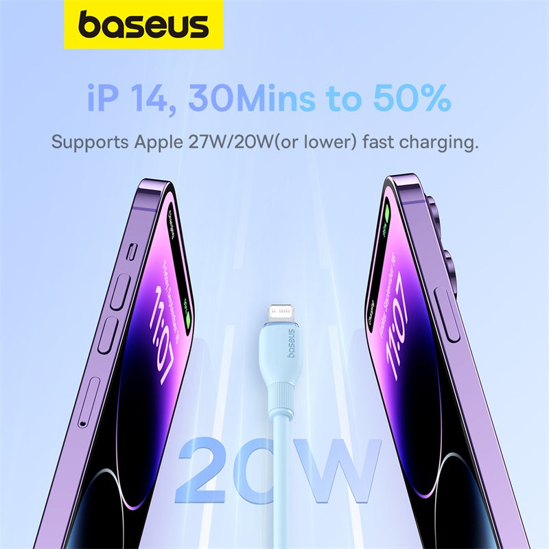 Baseus Pudding Series Fast Charging Cable Type-C to iP 20W 1.2m